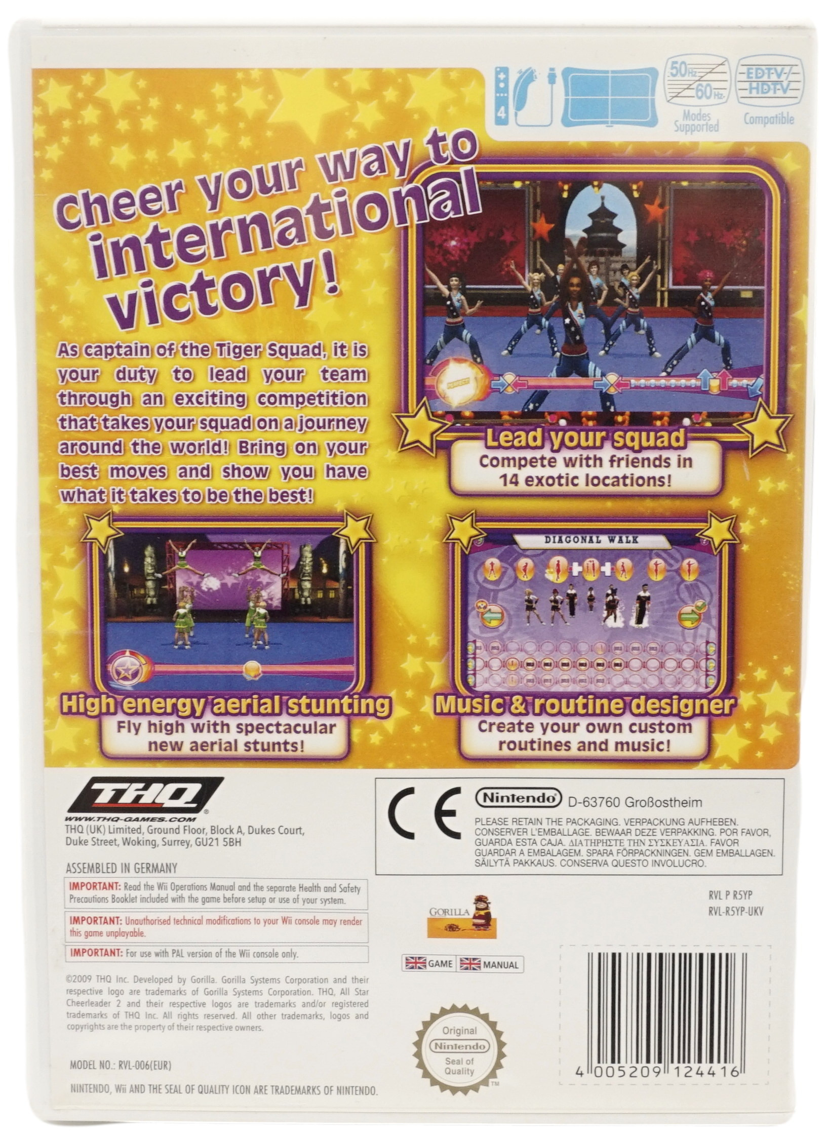 All Star Cheerleader 2 (Wii)