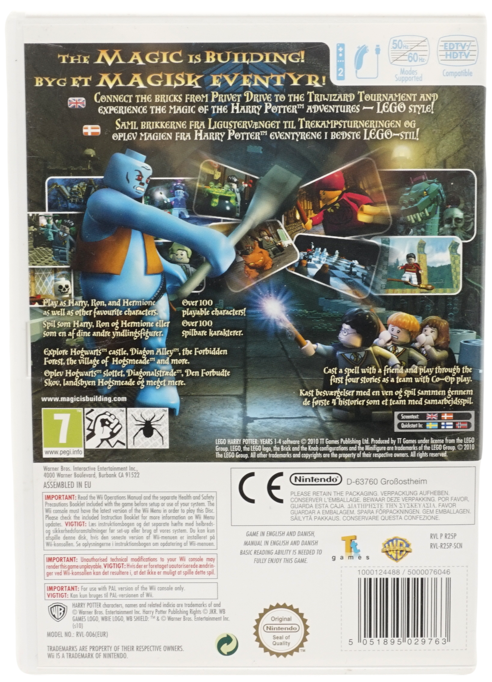 Lego Harry Potter : Years 1-4 (Wii)