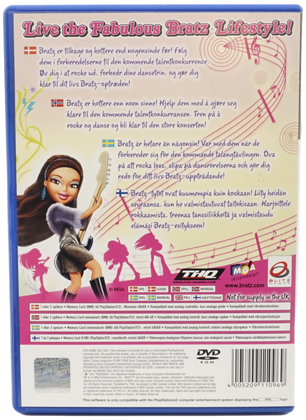 Bratz : Girlz Really Rock (PS2)