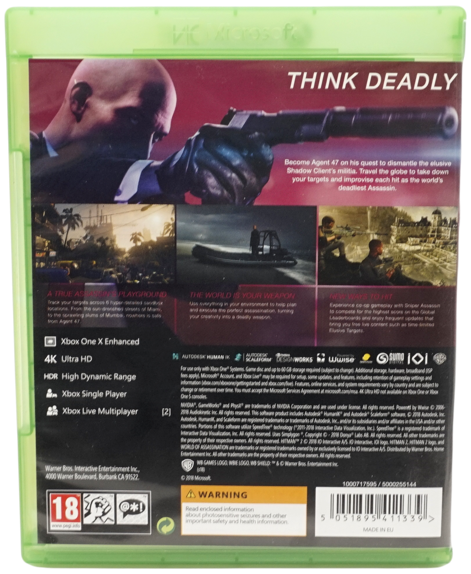 Hitman 2 (Xbox One)