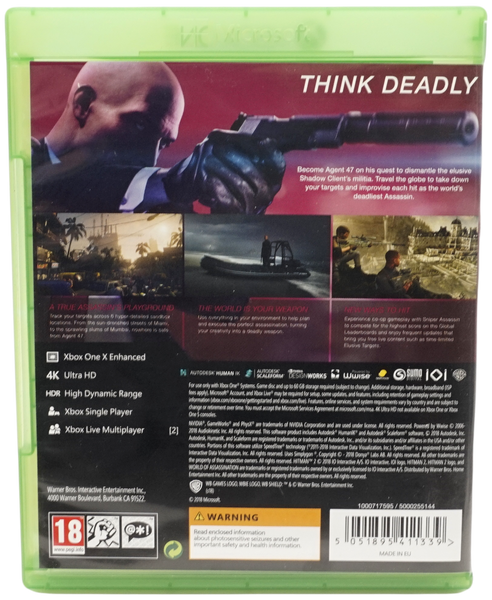 Hitman 2 (Xbox One)