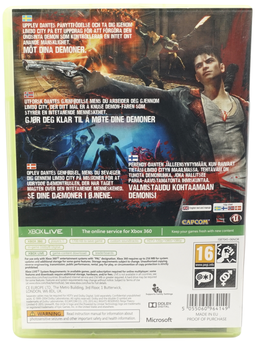 DMC : Devil May Cry (Xbox 360)