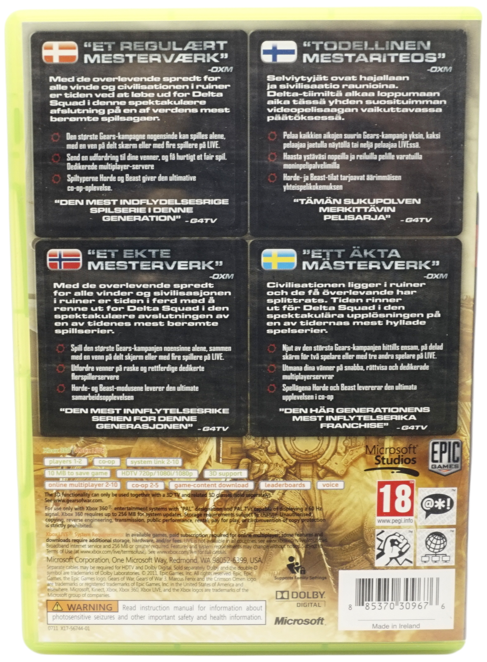 Gears of War 3 (Xbox 360)