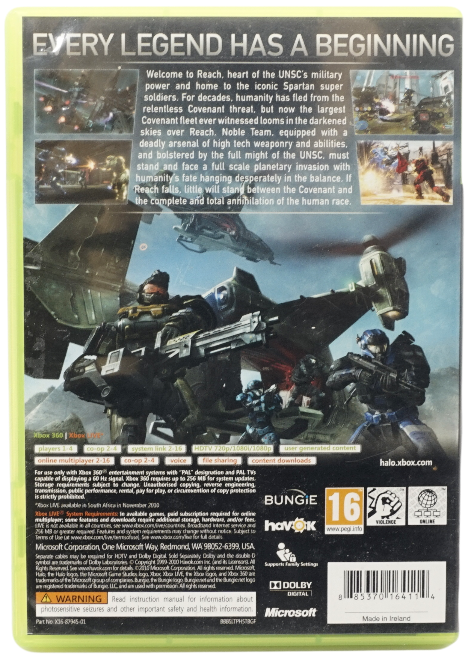 Halo : Reach (Xbox 360)
