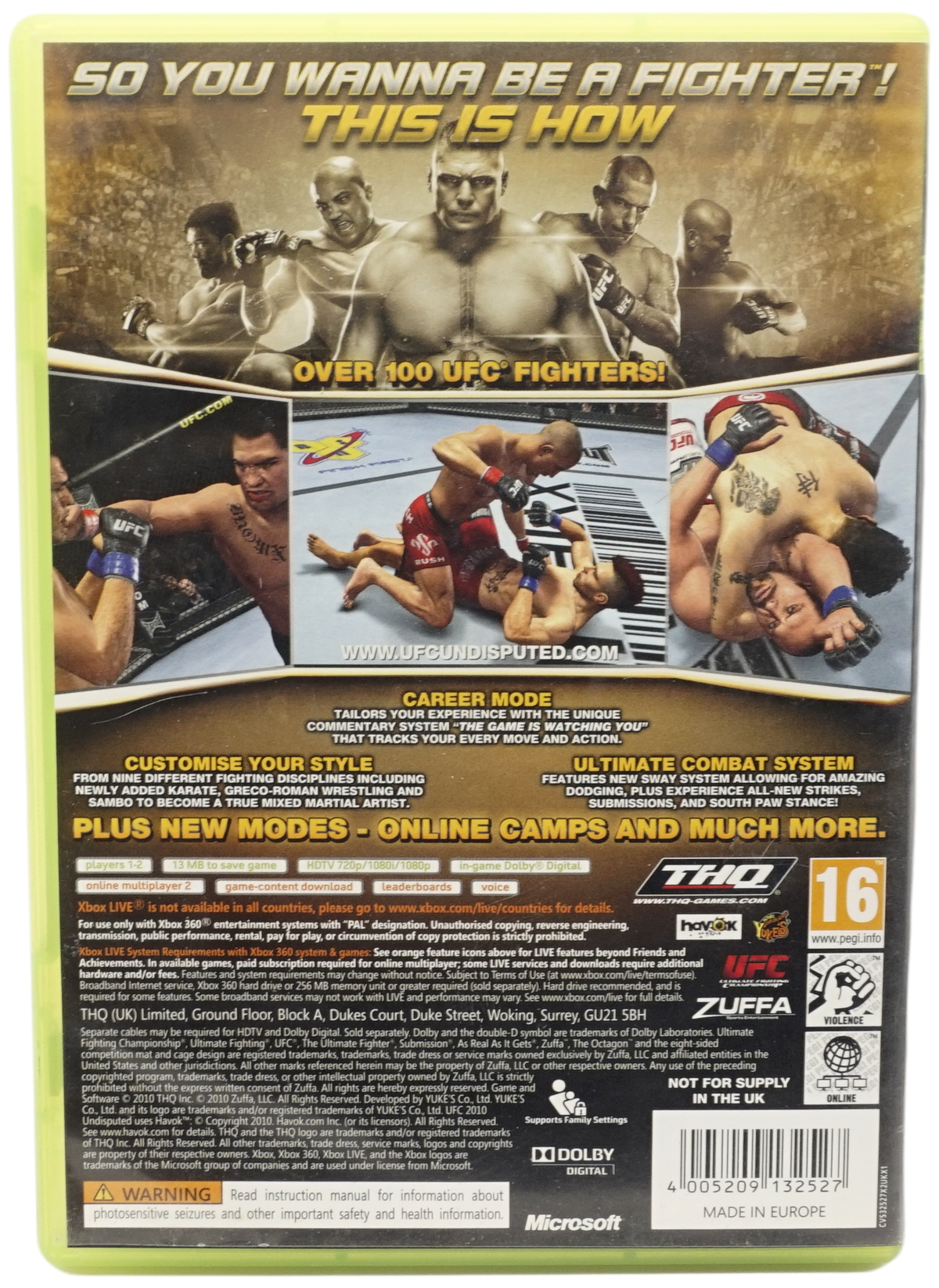 UFC 2010 Undisputed (Xbox 360)