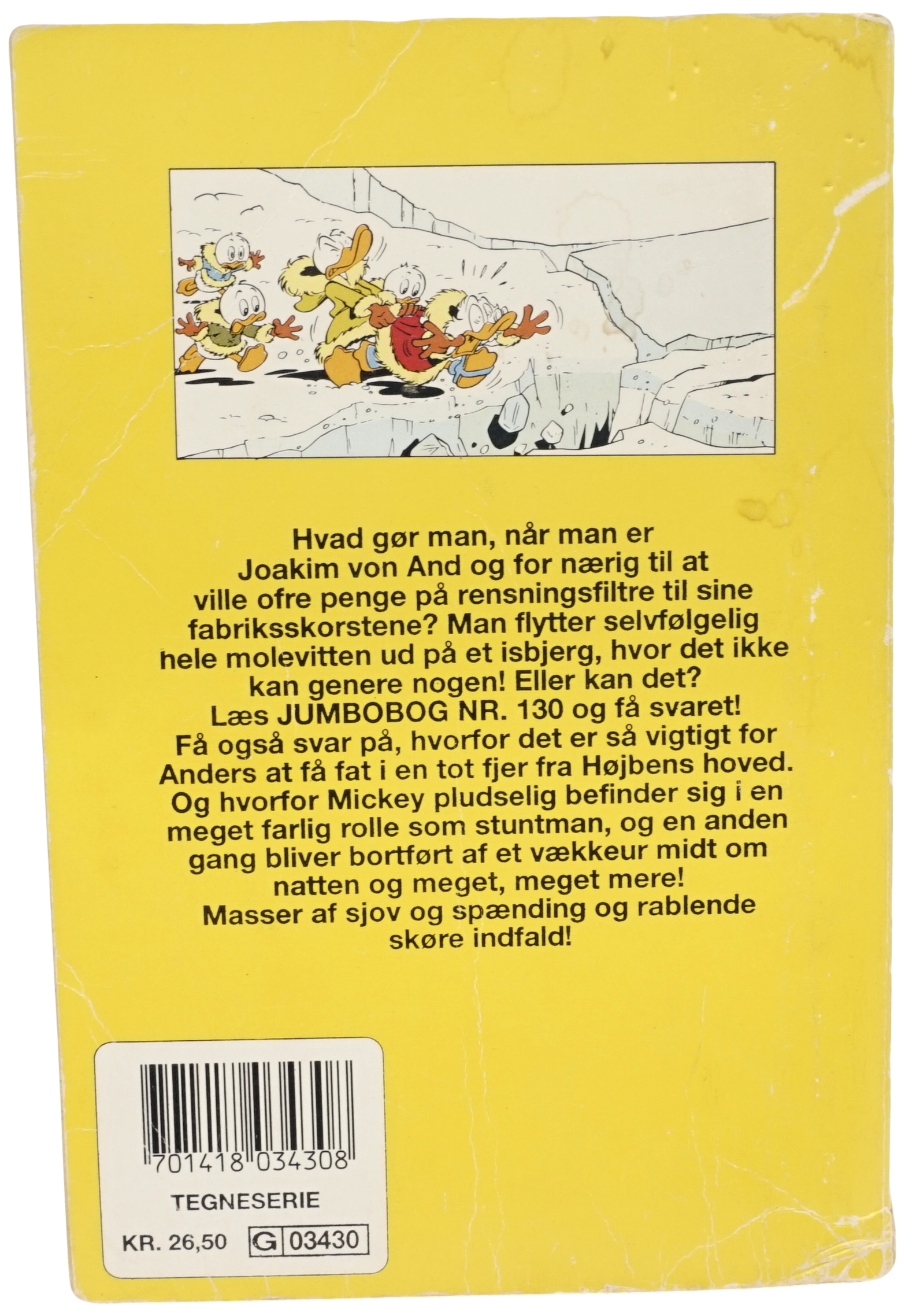 Jumbobog nr. 130 - I Totterne På Højben (Udgivet 1992)