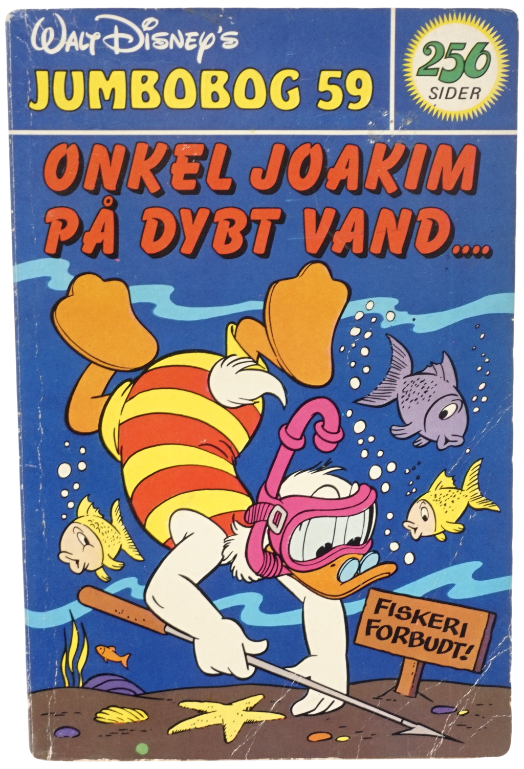 Jumbobog nr. 59 - Onkel Joakim På Dybt Vand (Udgivet 1984)