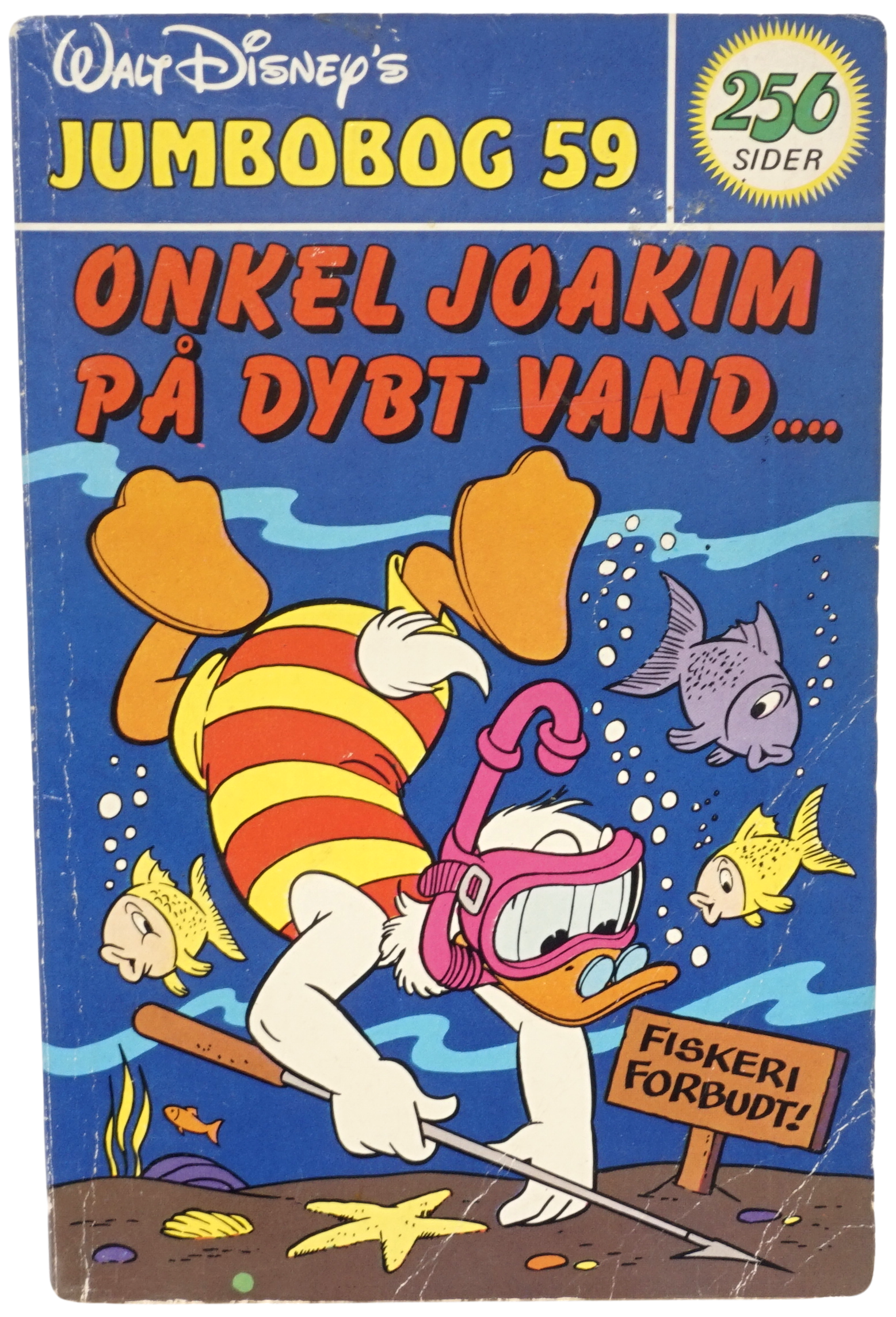 Jumbobog nr. 59 - Onkel Joakim På Dybt Vand (Udgivet 1984)