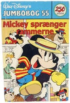 Jumbobog nr. 55 - Mickey Sprænger Rammerne (Udgivet 1984)