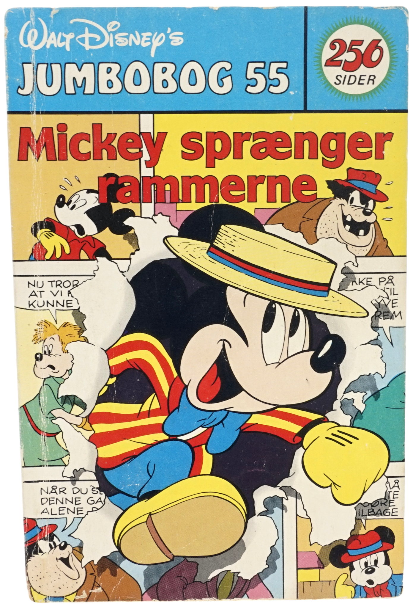 Jumbobog nr. 55 - Mickey Sprænger Rammerne (Udgivet 1984)