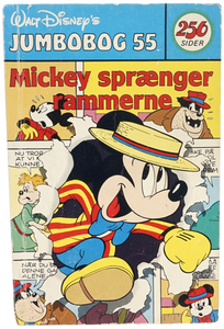 Jumbobog nr. 55 - Mickey Sprænger Rammerne (Udgivet 1984)