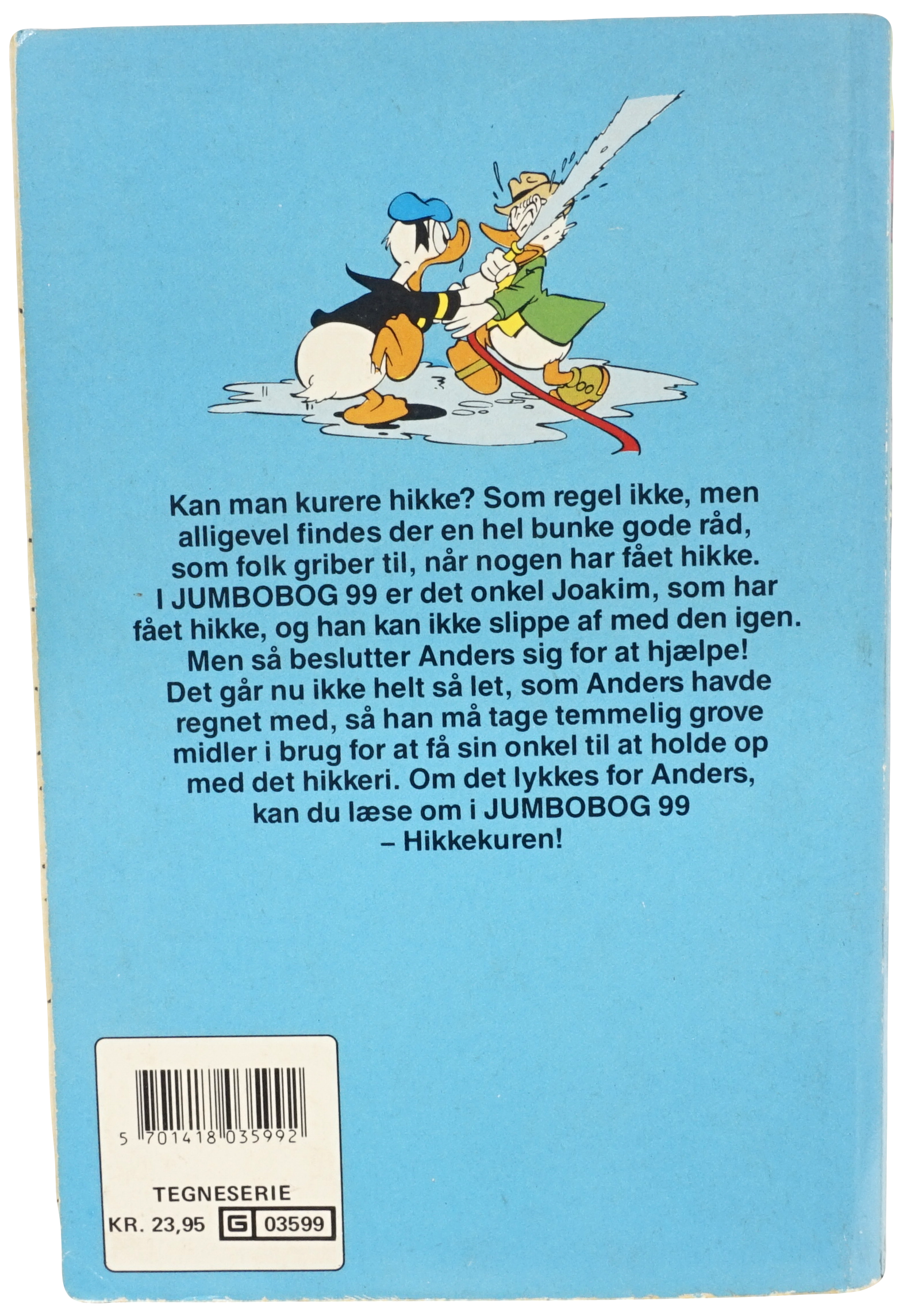 Jumbobog nr. 99 - Hikkekuren (Udgivet 1989)