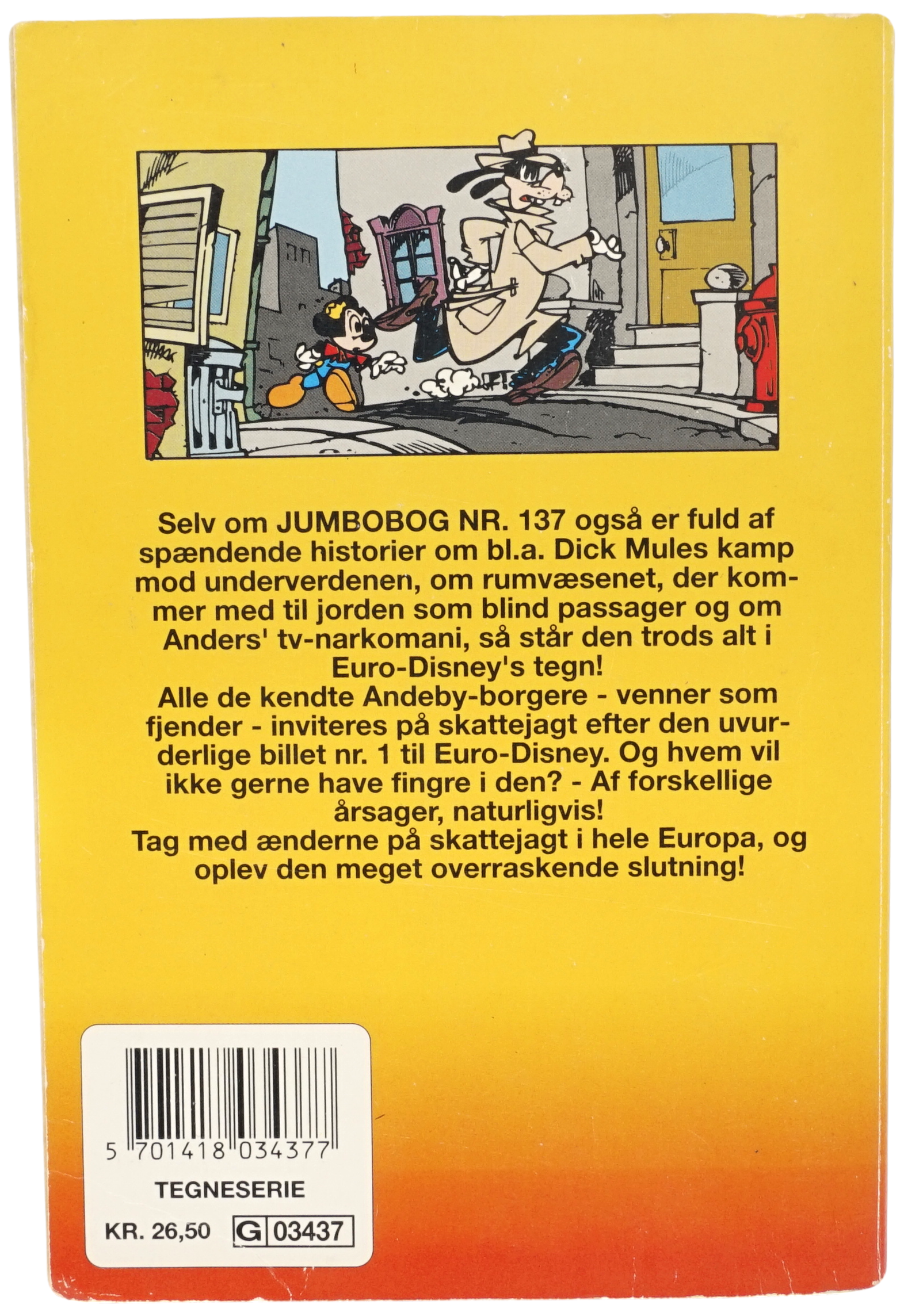 Jumbobog nr. 137 - Skattejagten (Udgivet 1992)
