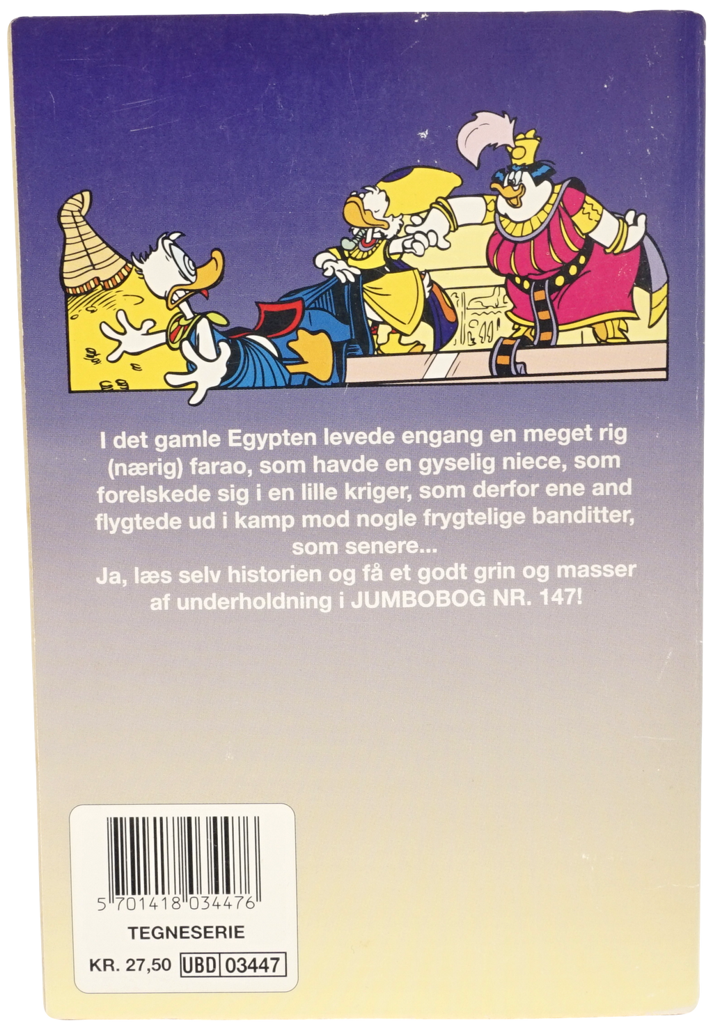 Jumbobog nr. 147 - Panik I Pyramiden (Udgivet 1993)
