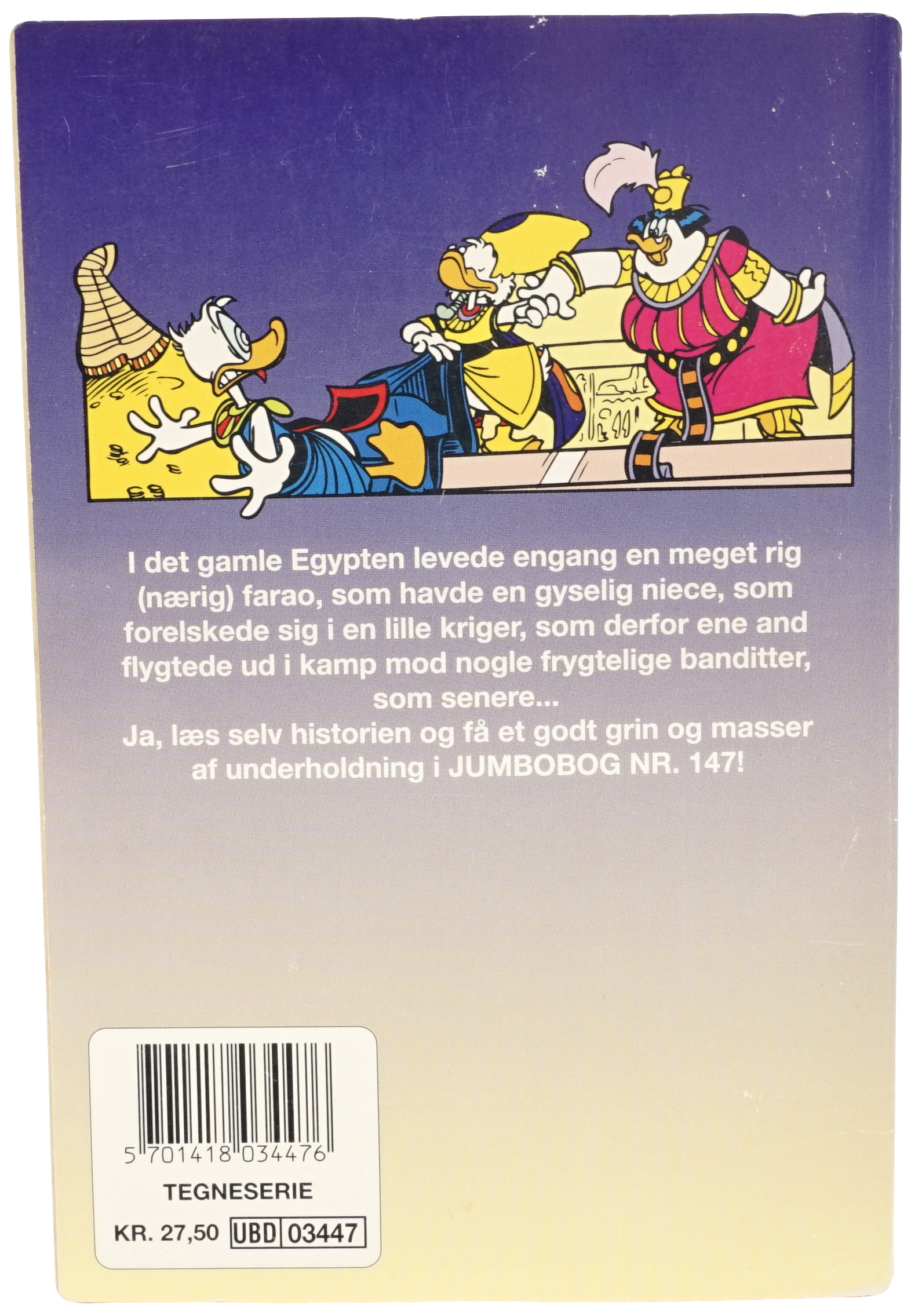 Jumbobog nr. 147 - Panik I Pyramiden (Udgivet 1993)