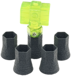 5 Stk. Skylanders Traps Holder (CirkelPyramide)