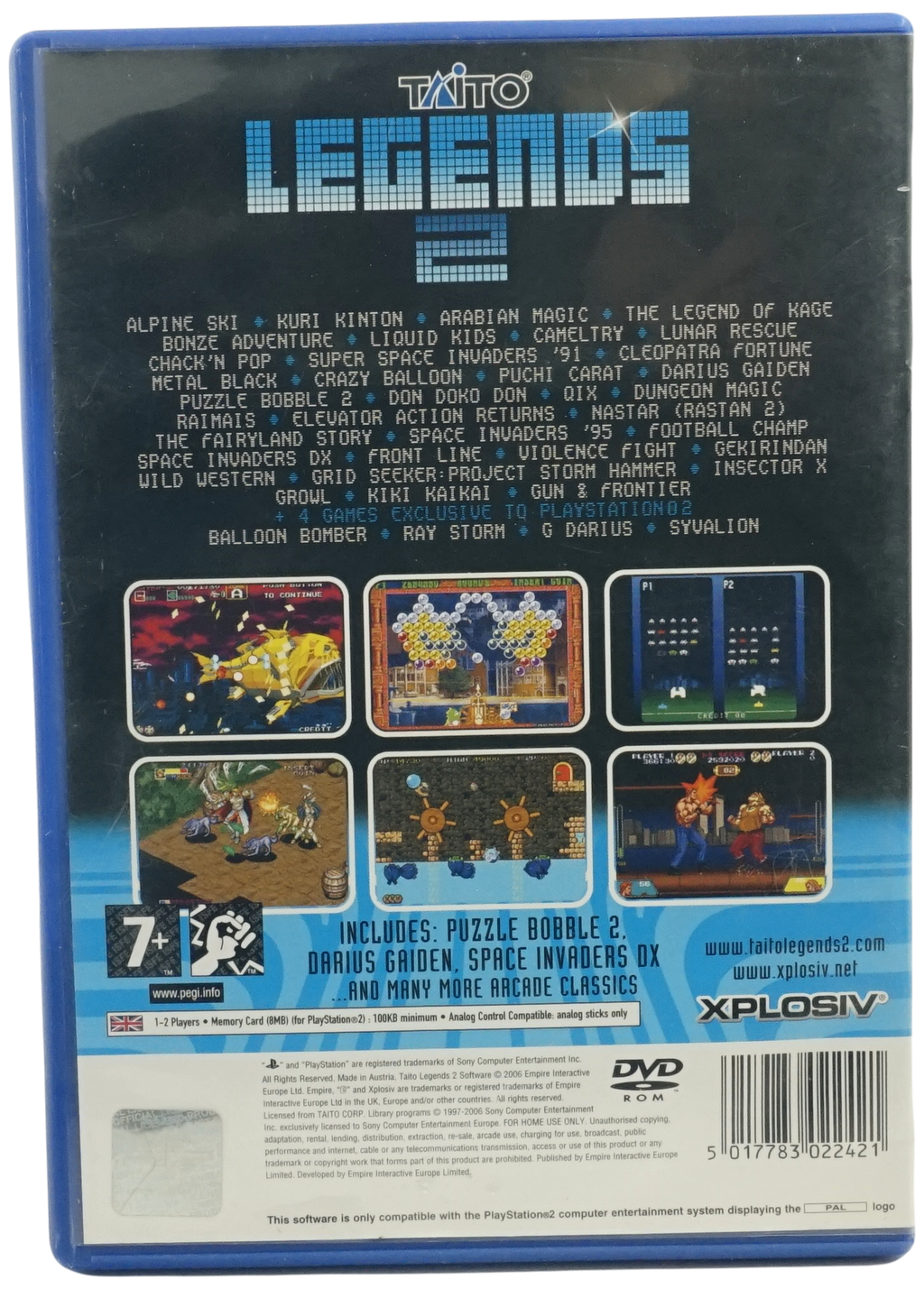 Taito Legends 2 (PS2)