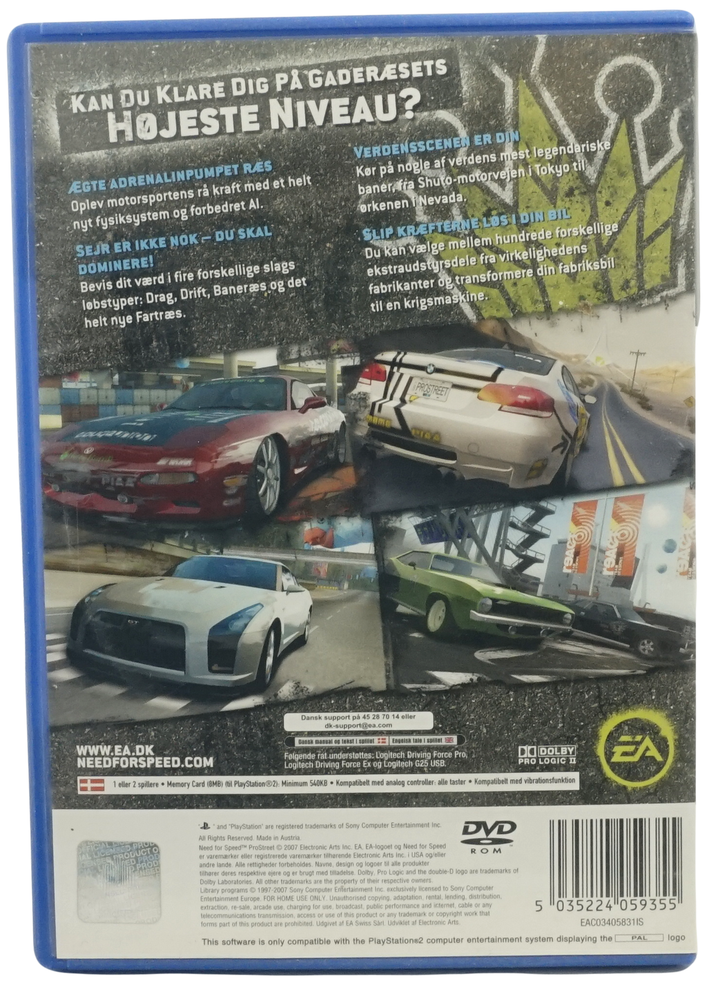 Need for Speed ProStreet (PS2)