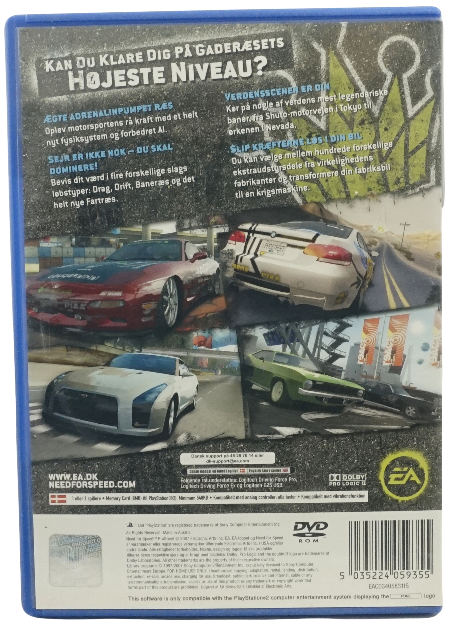 Need for Speed ProStreet (PS2)