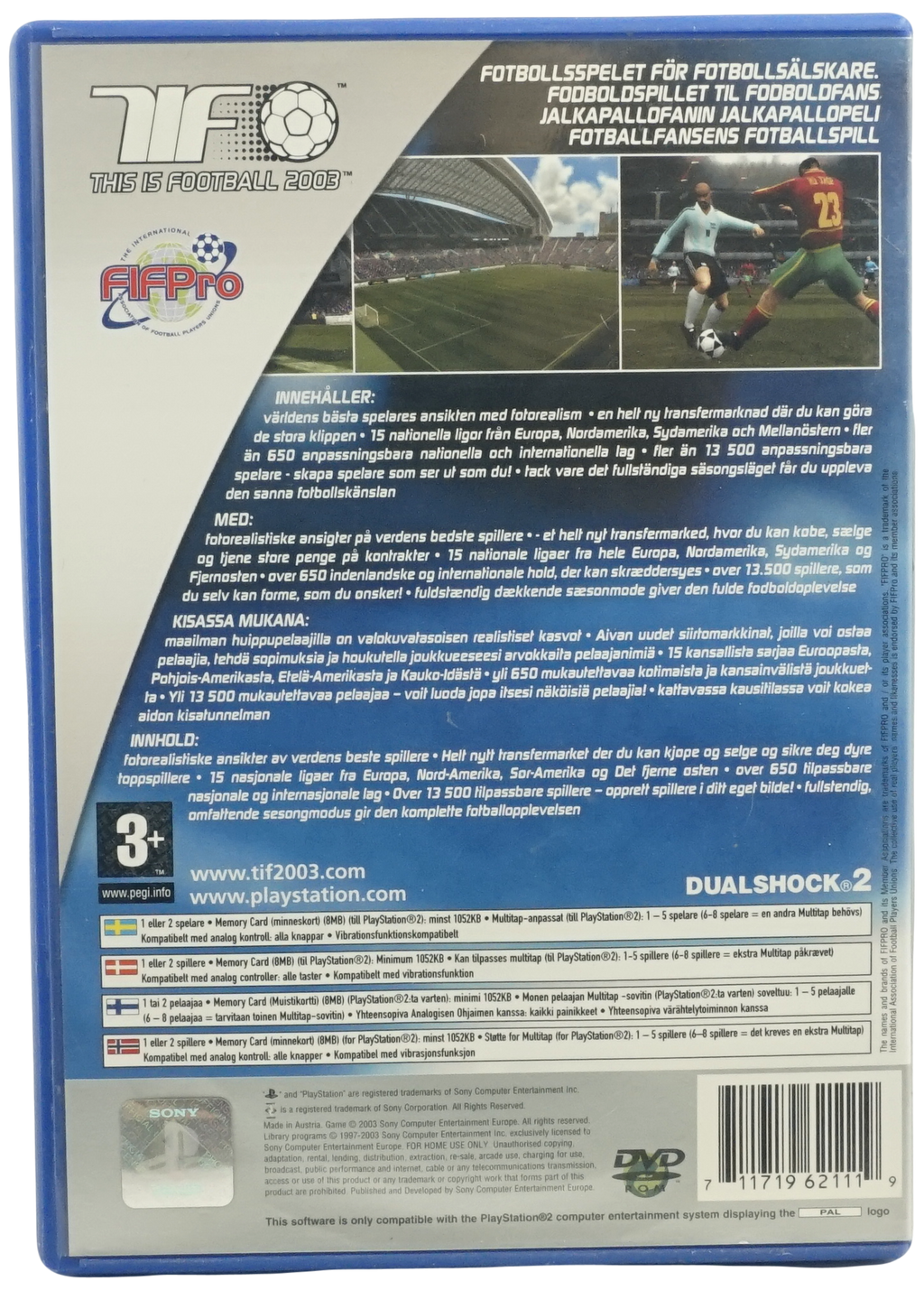 This is Football 2003 (PS2)
