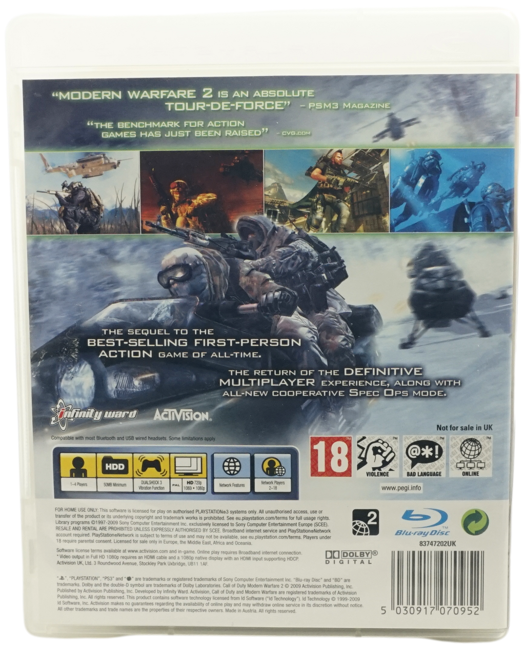Call of Duty: Modern Warfare 2 (PS3)