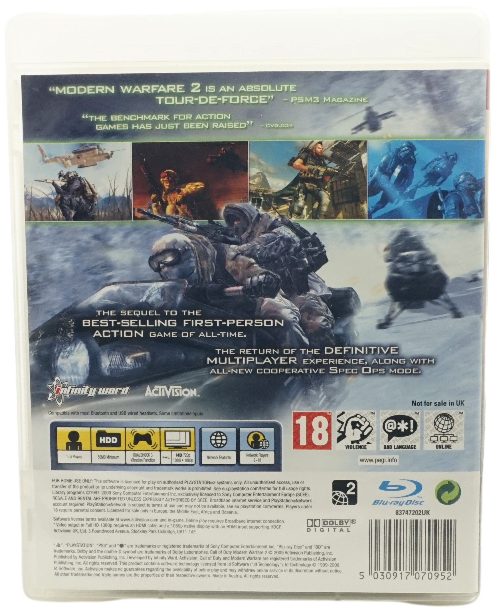 Call of Duty: Modern Warfare 2 (PS3)