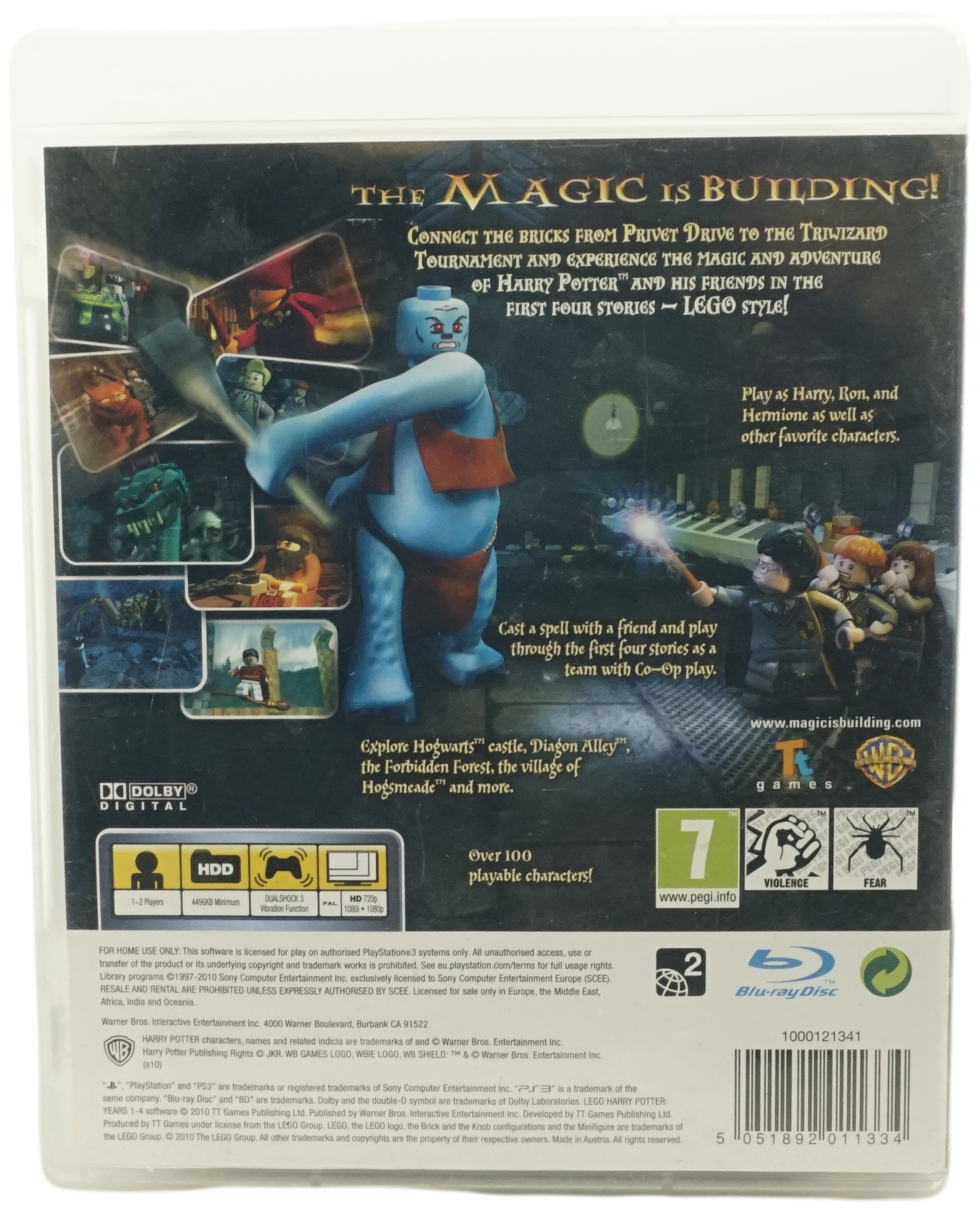 LEGO Harry Potter: Years 1-4 (PS3)