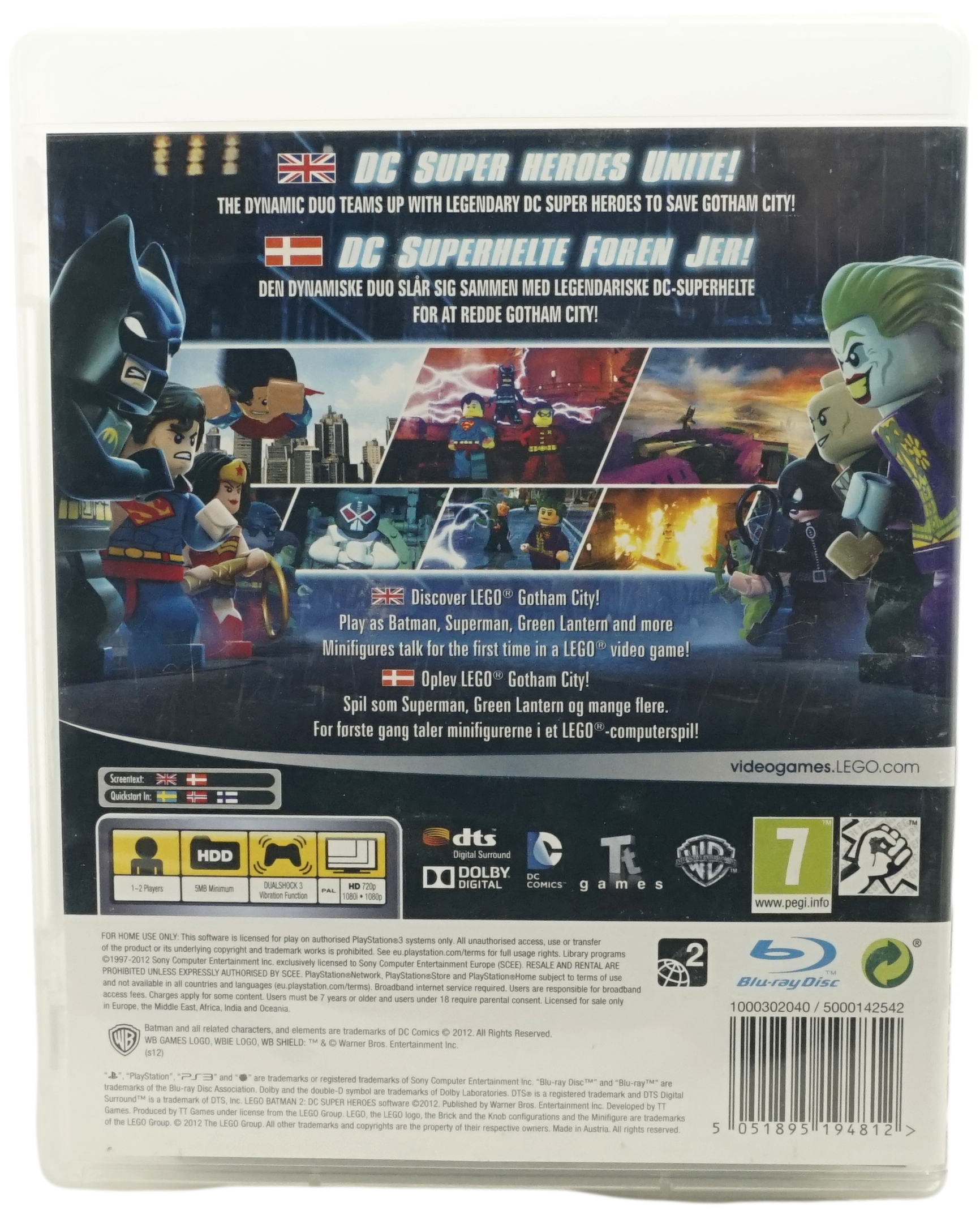 LEGO Batman 2: DC Super Heroes (PS3)