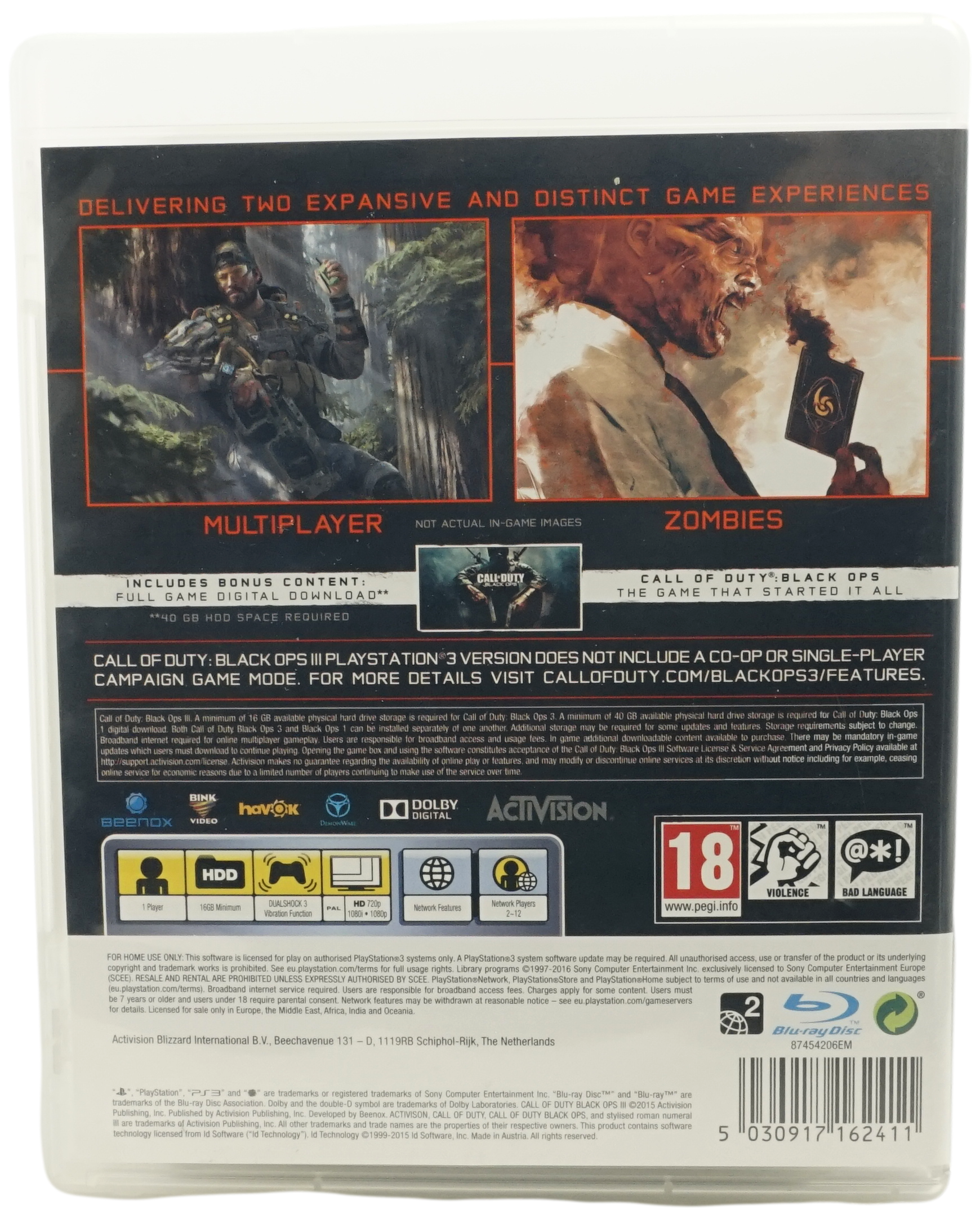 Call of Duty: Black Ops III (PS3)