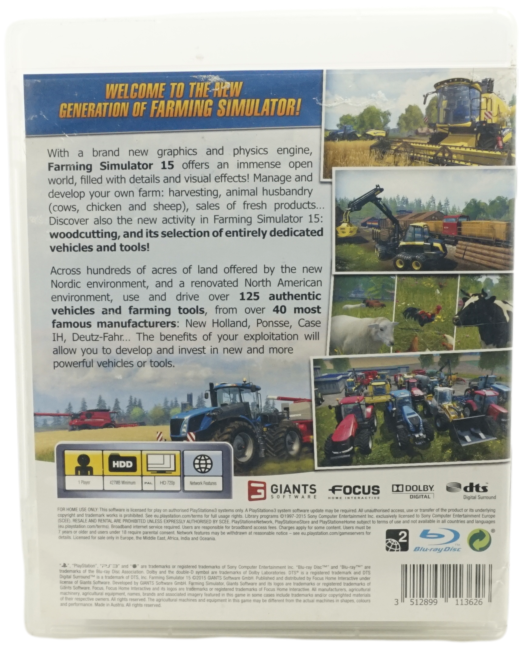 Farming Simulator 15 (PS3)