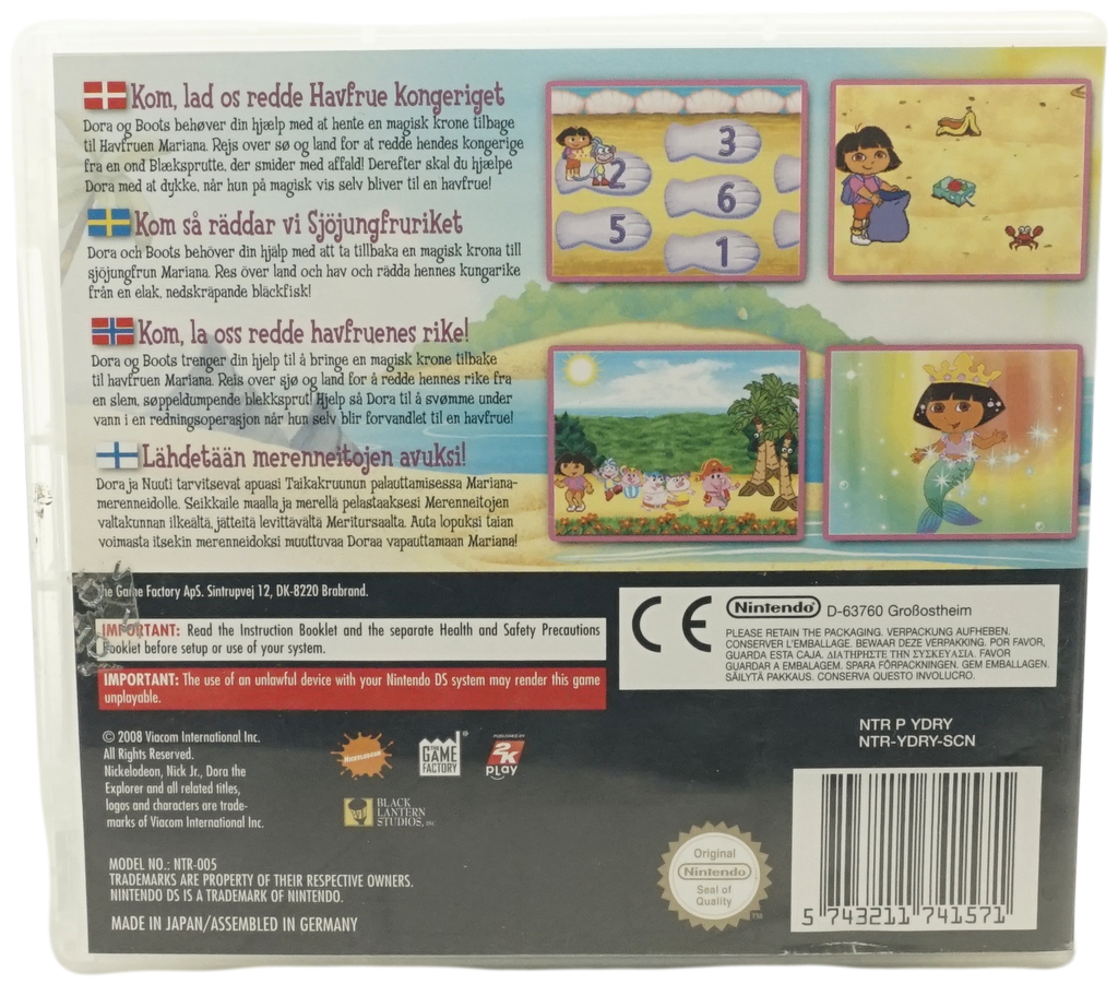 Dora the Explorer: Dora Saves the Mermaids (DS)