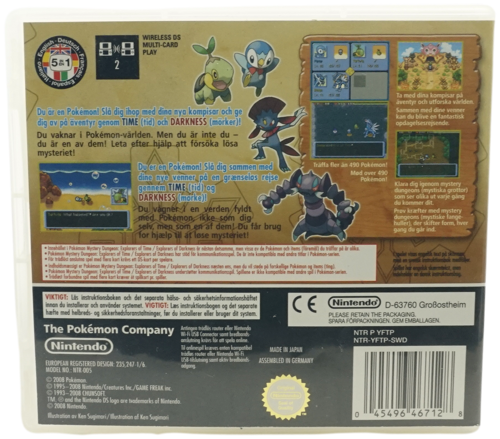 Pokémon Mystery Dungeon: Explorers of Time (DS)