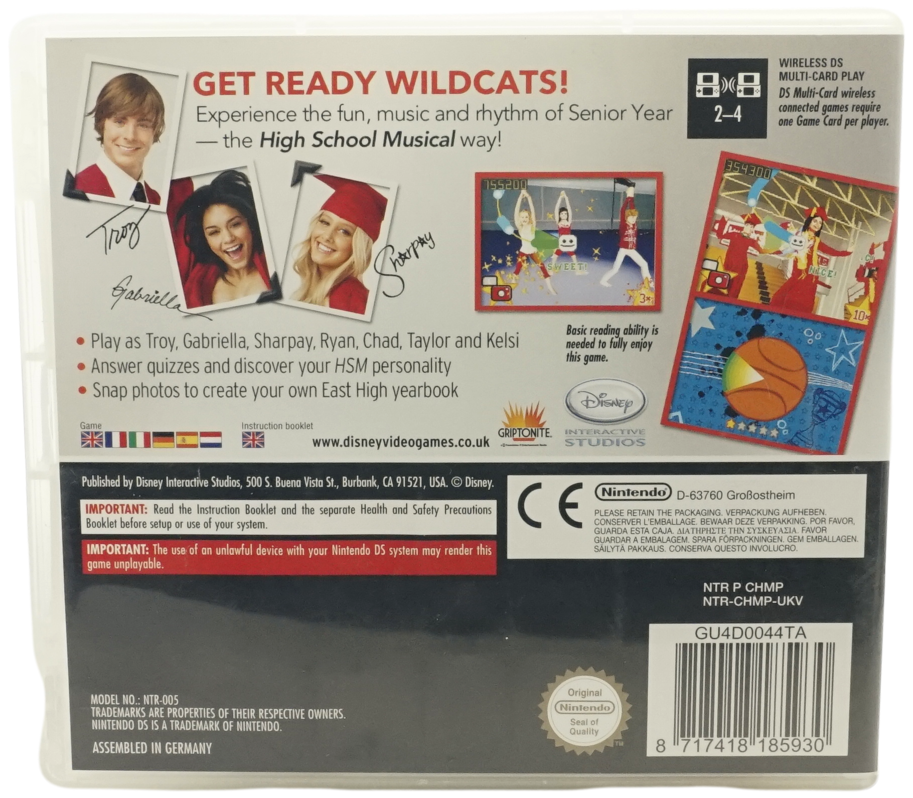 Disney High School Musical 3: Senior Year (DS)