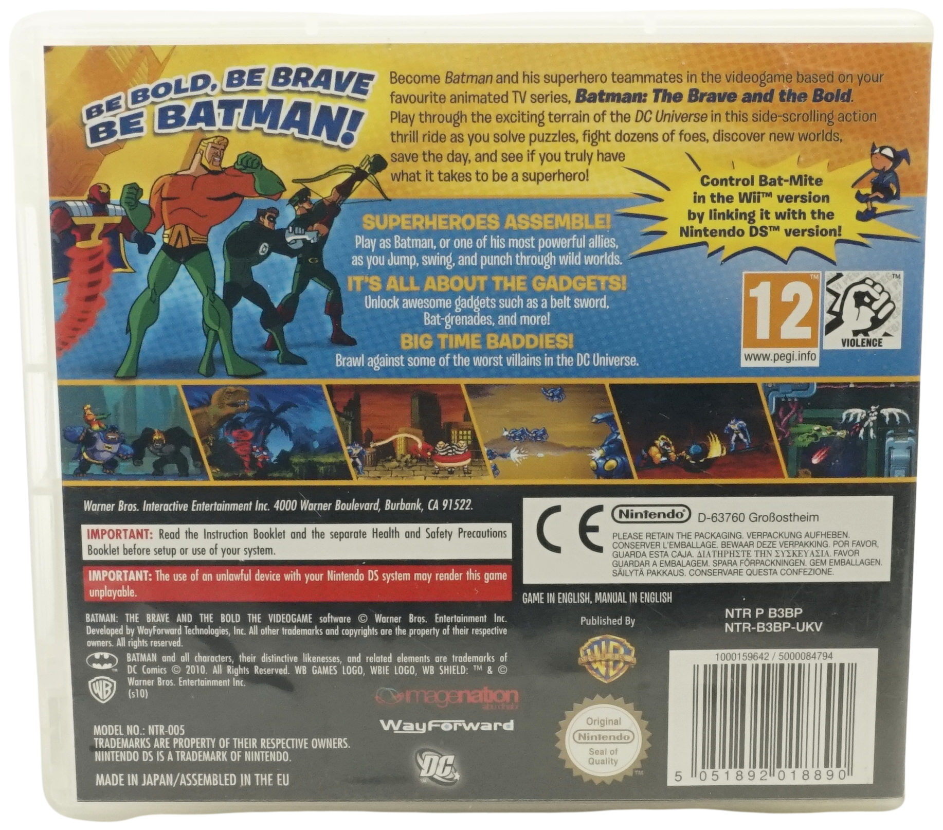 Batman: The Brave and the Bold – The Videogame (DS)