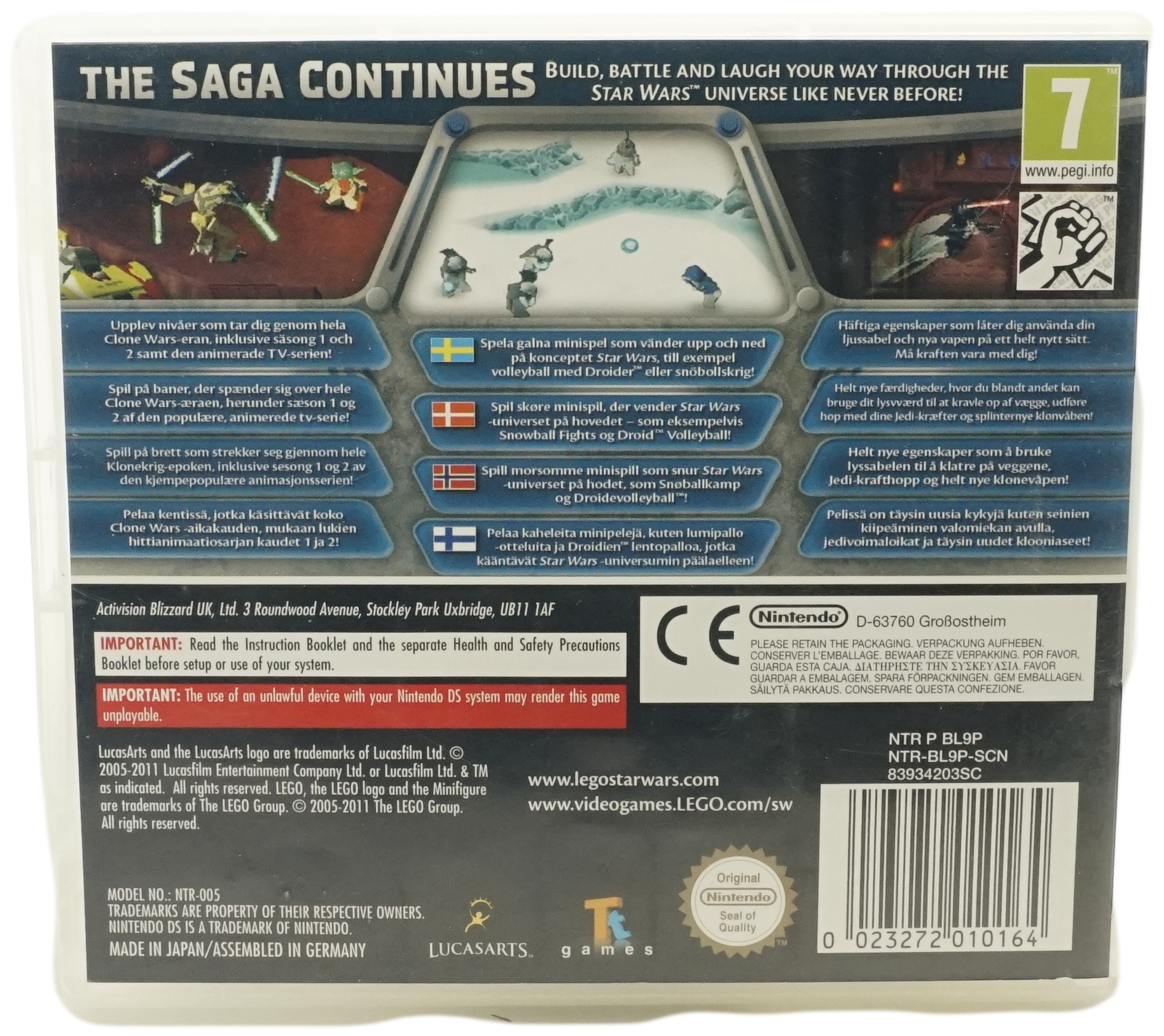 codes for lego star wars 3 LEGO Star Wars III: The Clone Wars (DS) – RetroHygge.dk