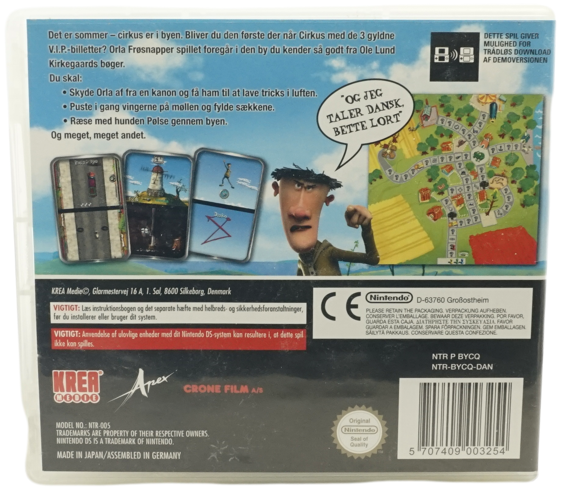 Ole Lund Kirkegaards Orla Frøsnapper (DS)