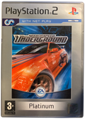 Need for Speed: Underground (PS2) – Platinum forside