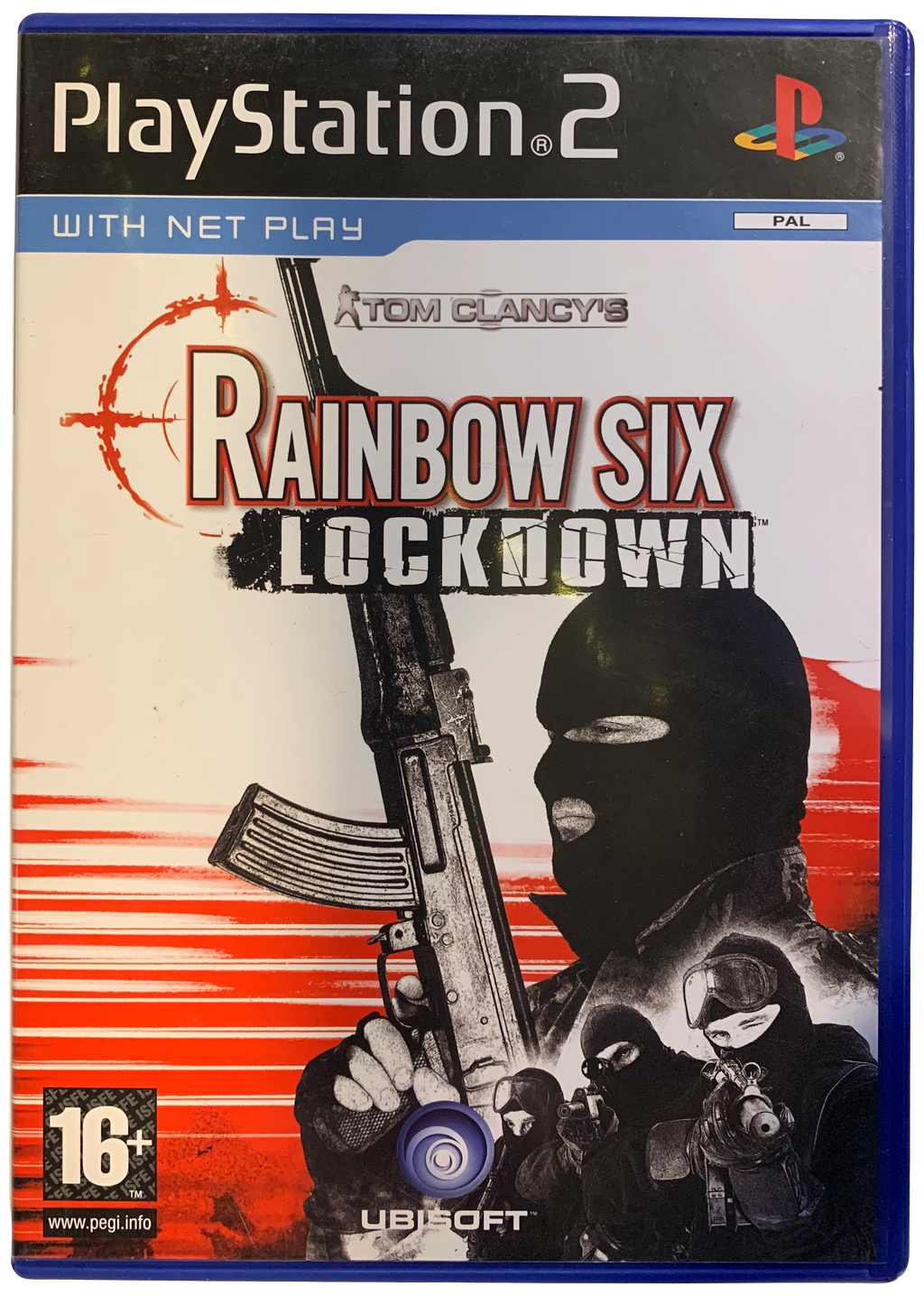 Tom Clancy’s Rainbow Six: Lockdown (PS2) forside