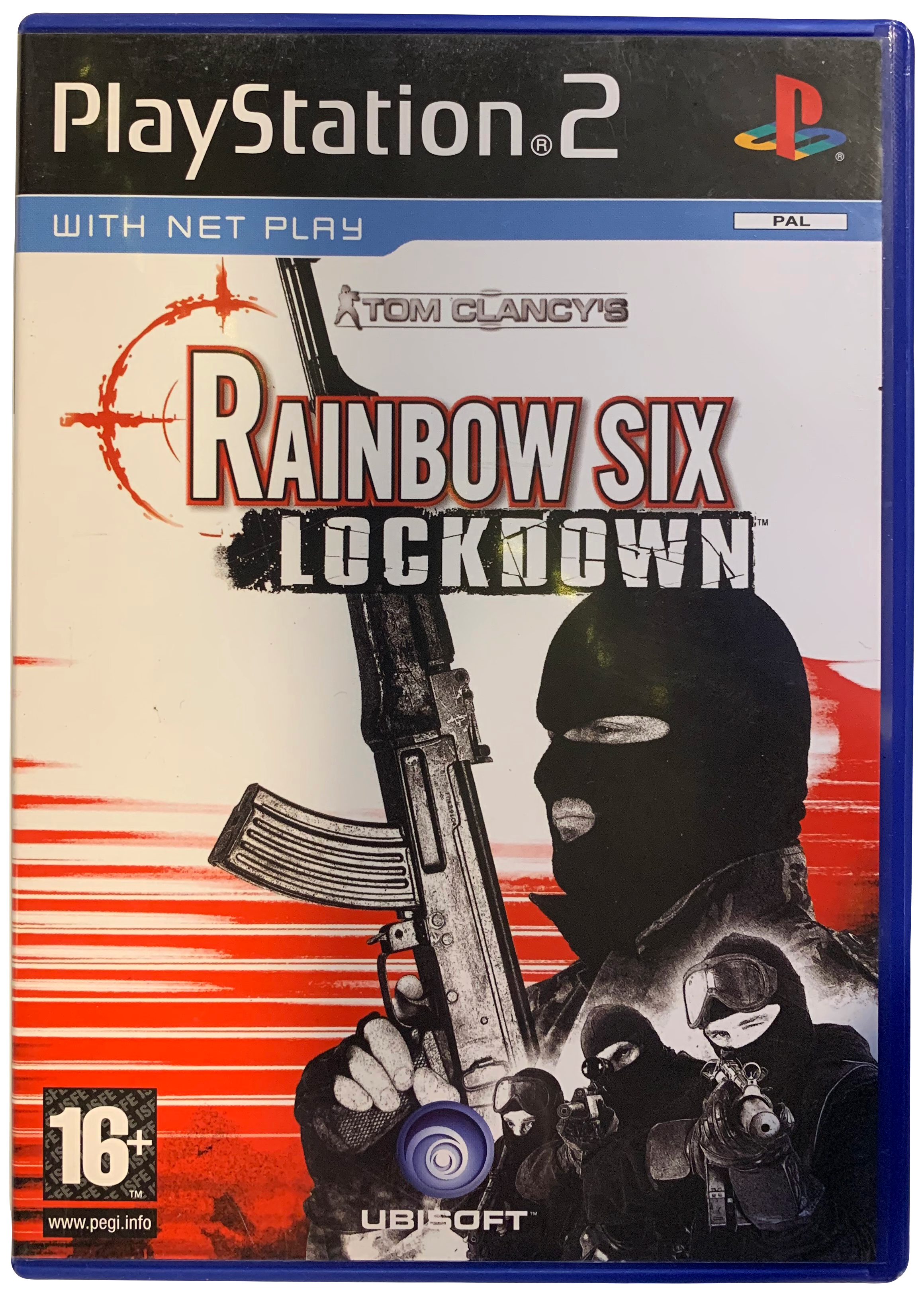 Tom Clancy’s Rainbow Six: Lockdown (PS2) forside