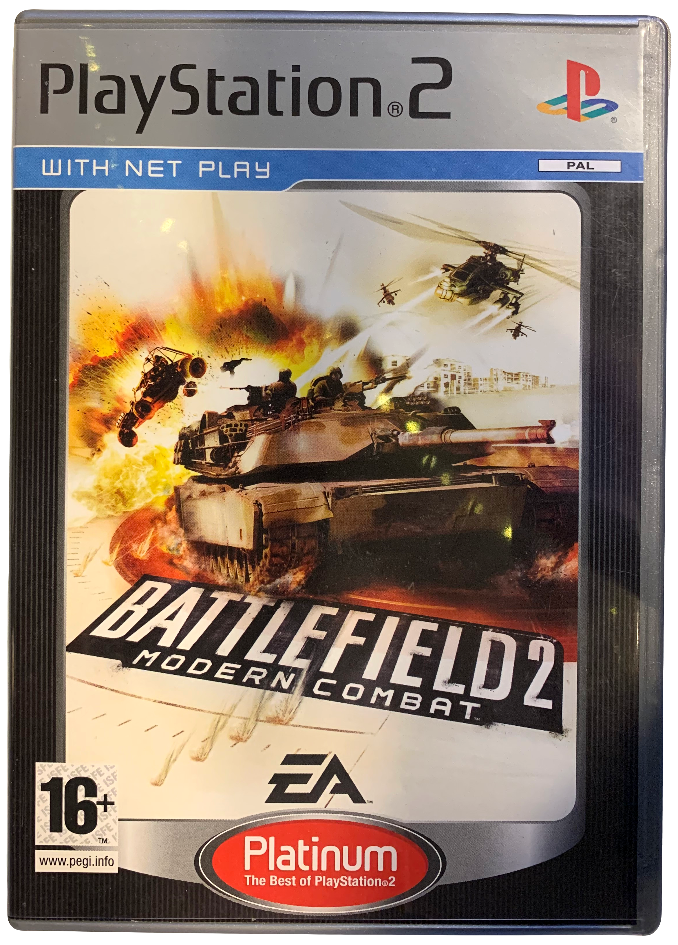 Battlefield 2: Modern Combat (PS2) forside