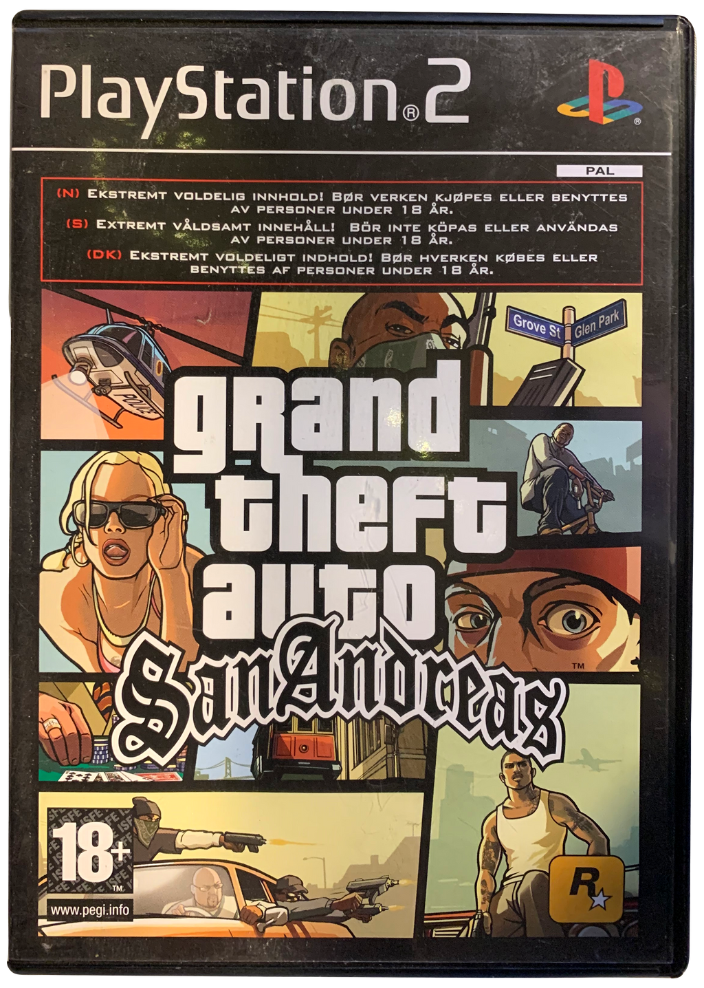 Grand Theft Auto: San Andreas (PS2)