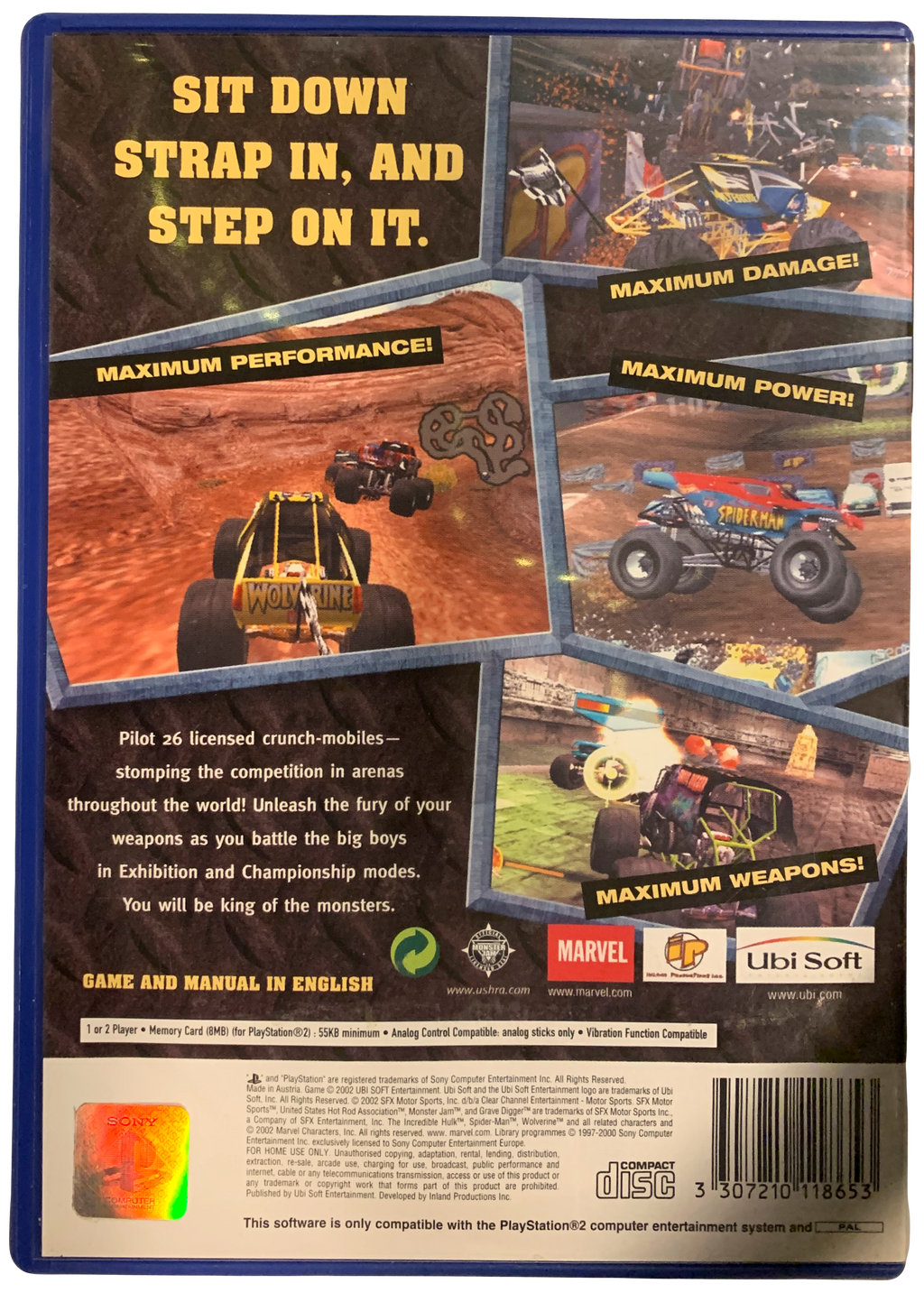 Monster Jam: Maximum Destruction (PS2)