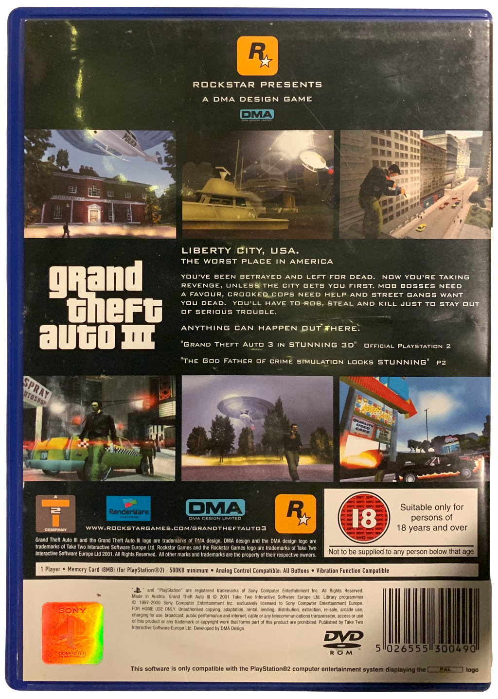 Grand Theft Auto III (PS2)