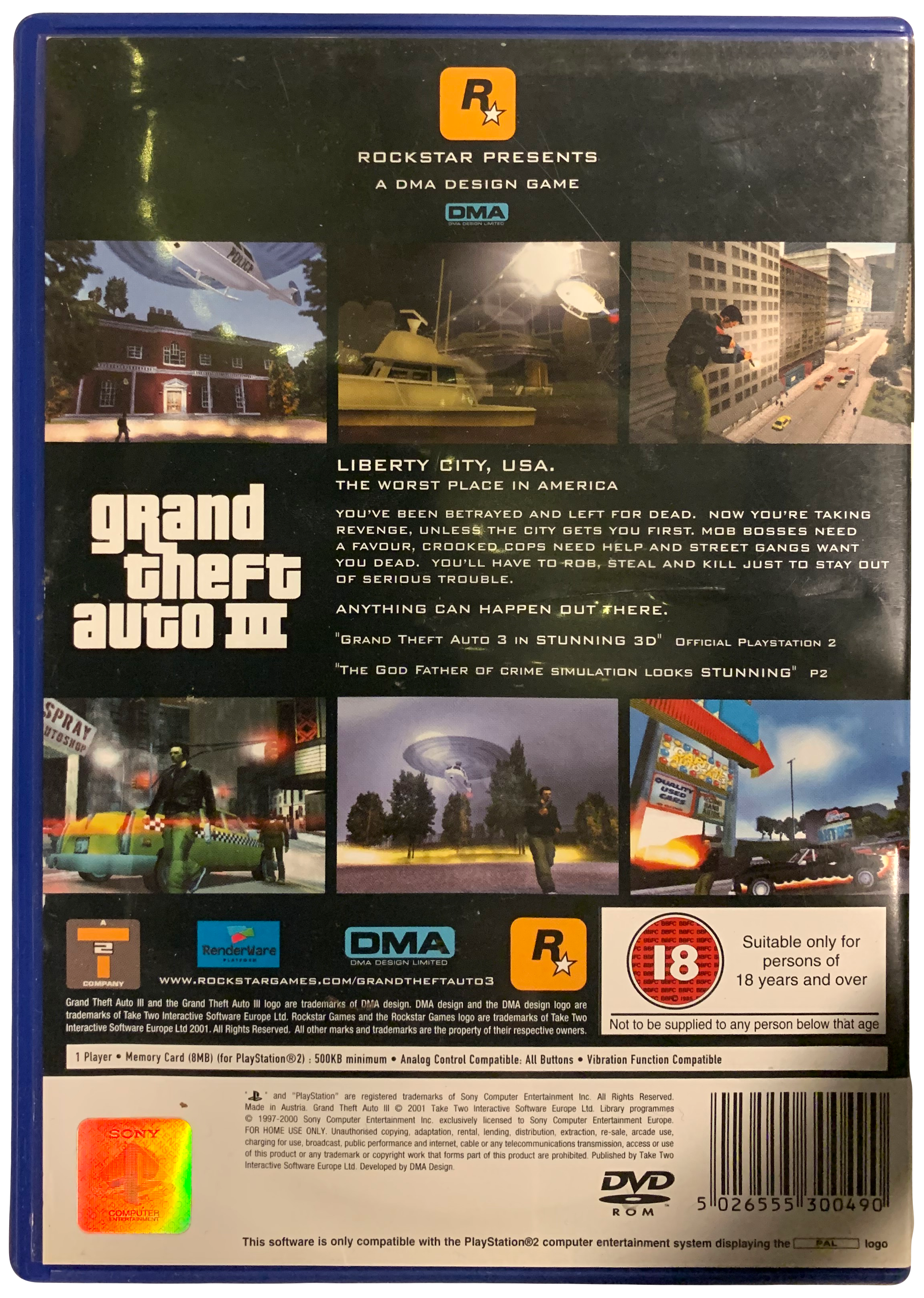 Grand Theft Auto III (PS2)