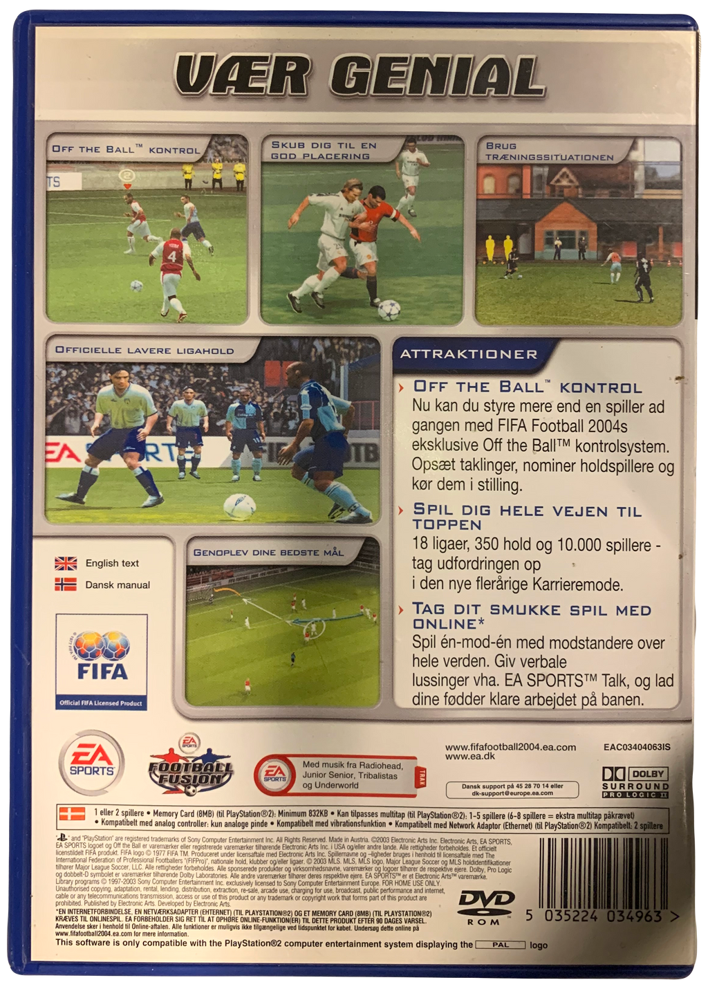 FIFA Football 2004 (PS2)