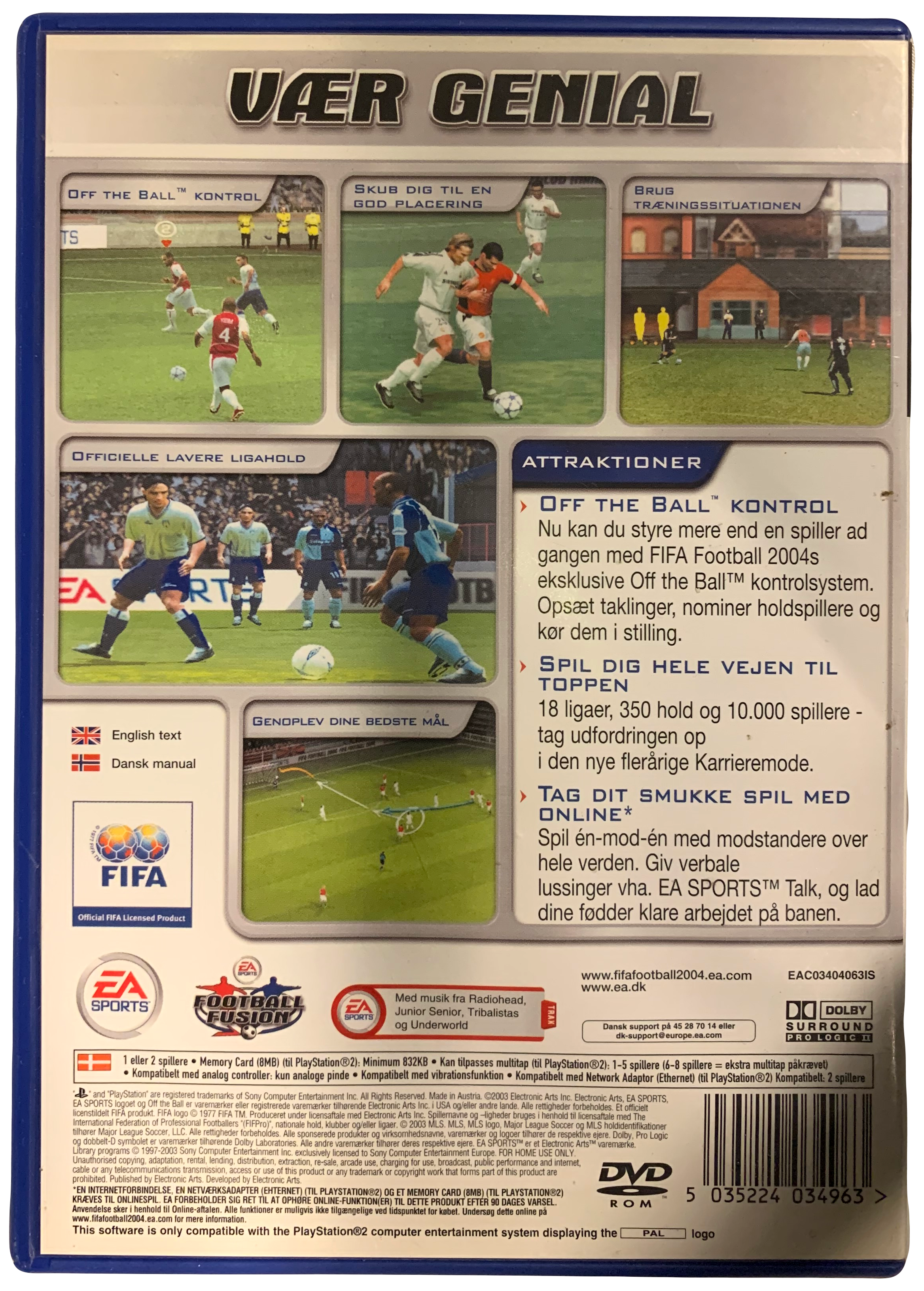 FIFA Football 2004 (PS2)