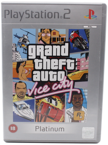 Grand Theft Auto : Vice City (Uden Manual) (Platinum) (PS2)