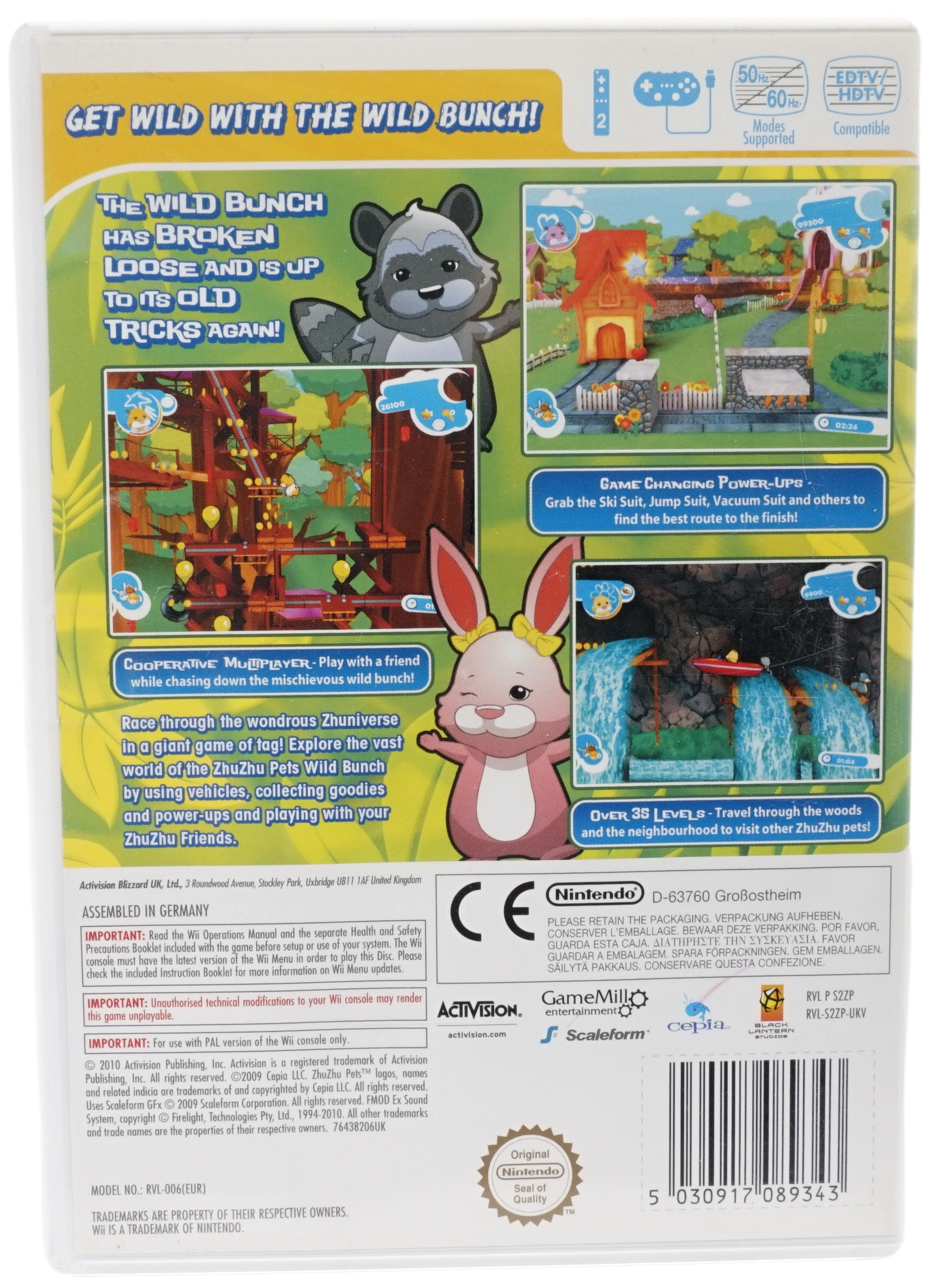 ZhuZhu Pets : Featuring The Wild Bunch (Wii)