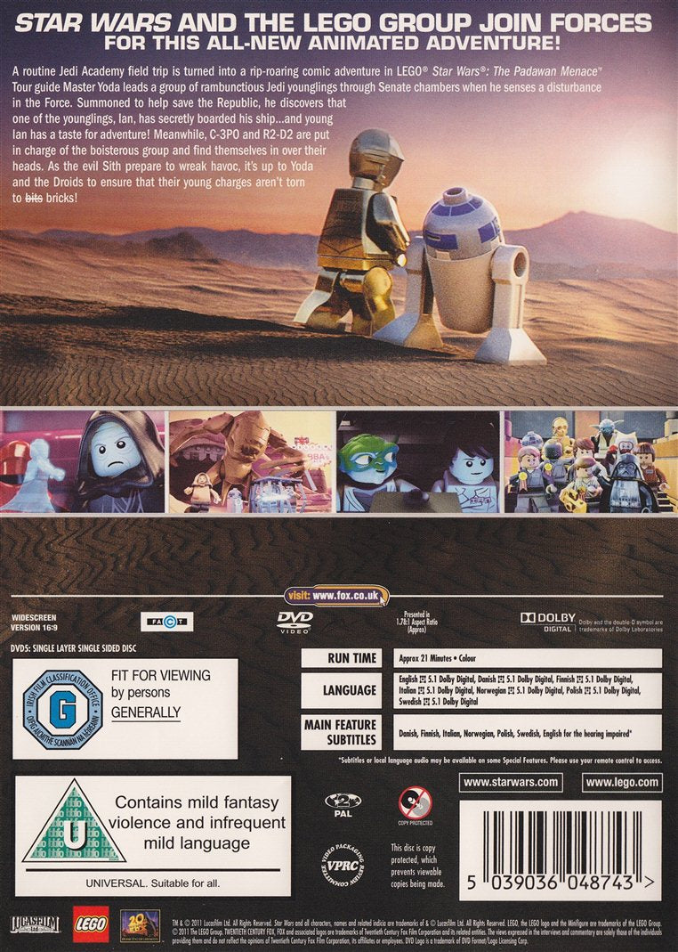 LEGO Star Wars - The Padawan Menace (DVD)