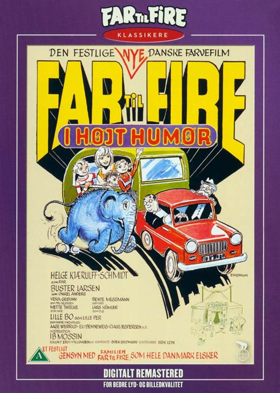Far til fire i højt humør (DVD)